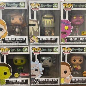 Funko Pop! Rick and Morty Boxed Figure Set - 6 Pack (Assorted Characters)